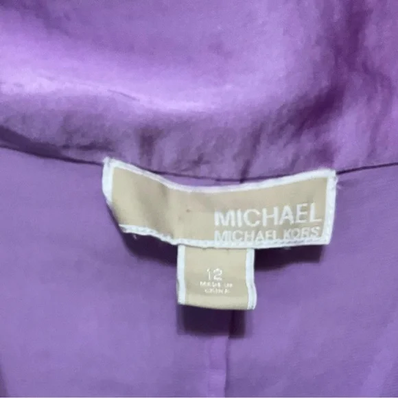 Michael Kors Lavender Mini Dress - Picture 13 of 14